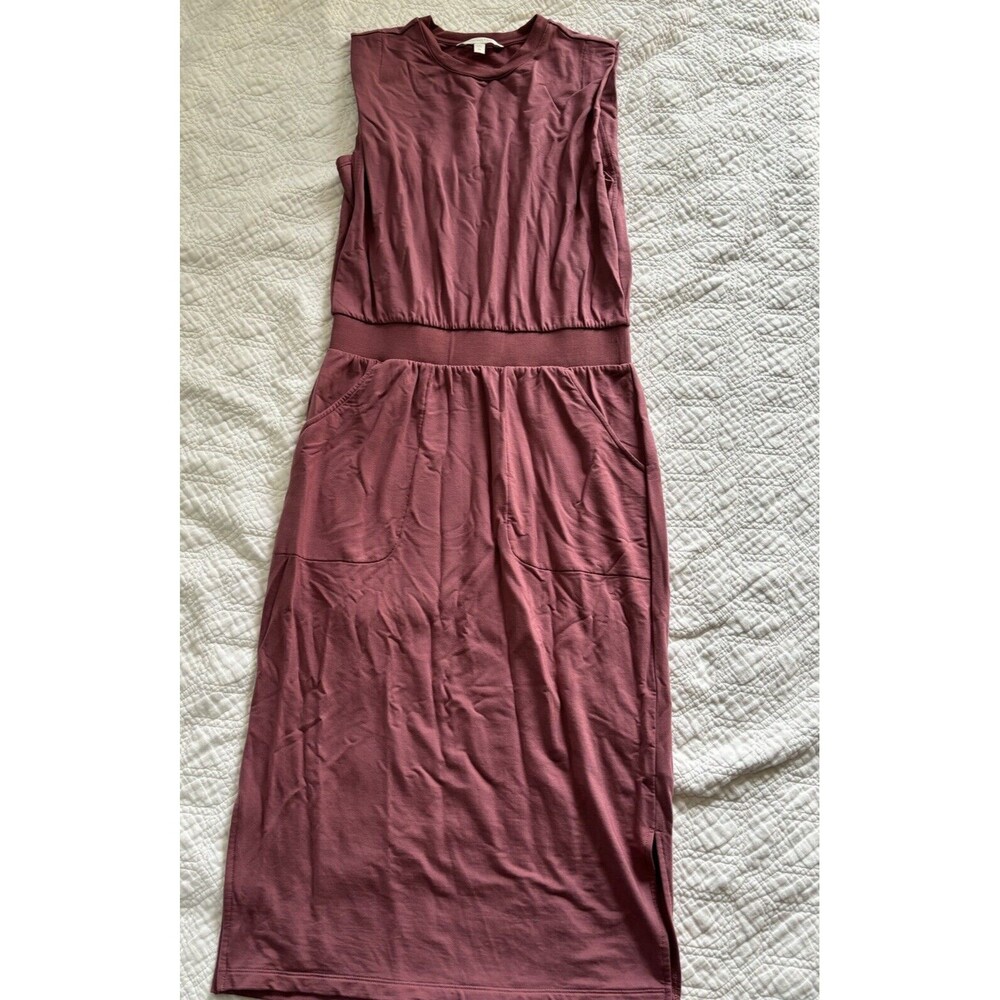 Garnet Hill Womens XS Pink  Dress Stretchy Dress
